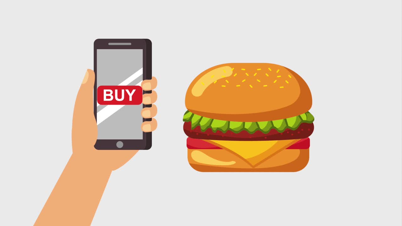 comida rápida en línea