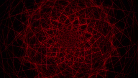 patrón de forma de punto rojo animación gráficos de movimiento