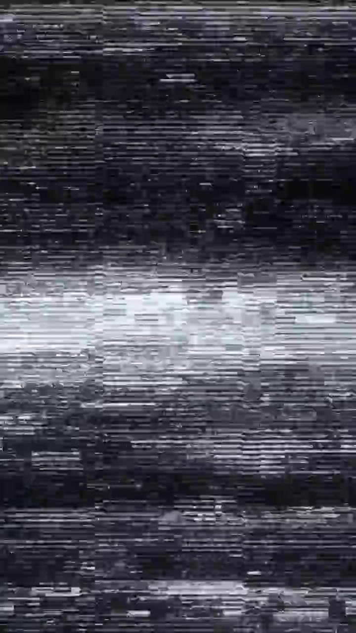 Abstract TV Static and Glitch Interference