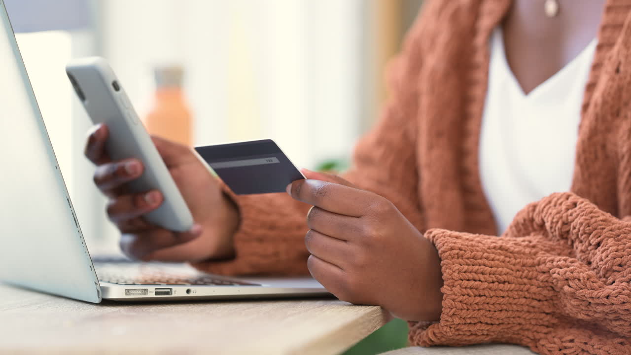 Student making an online payment on a phone