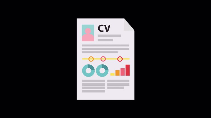 Dokumen Curriculum Vitae Animasi dengan Visualisasi Data