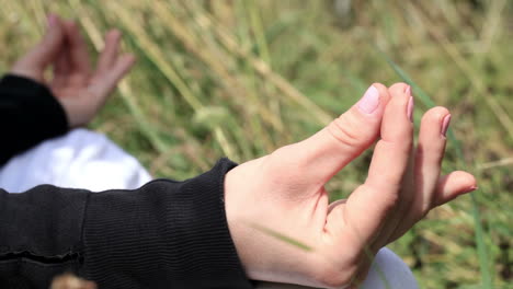 Yoga-exercises-Close-up-of-hands