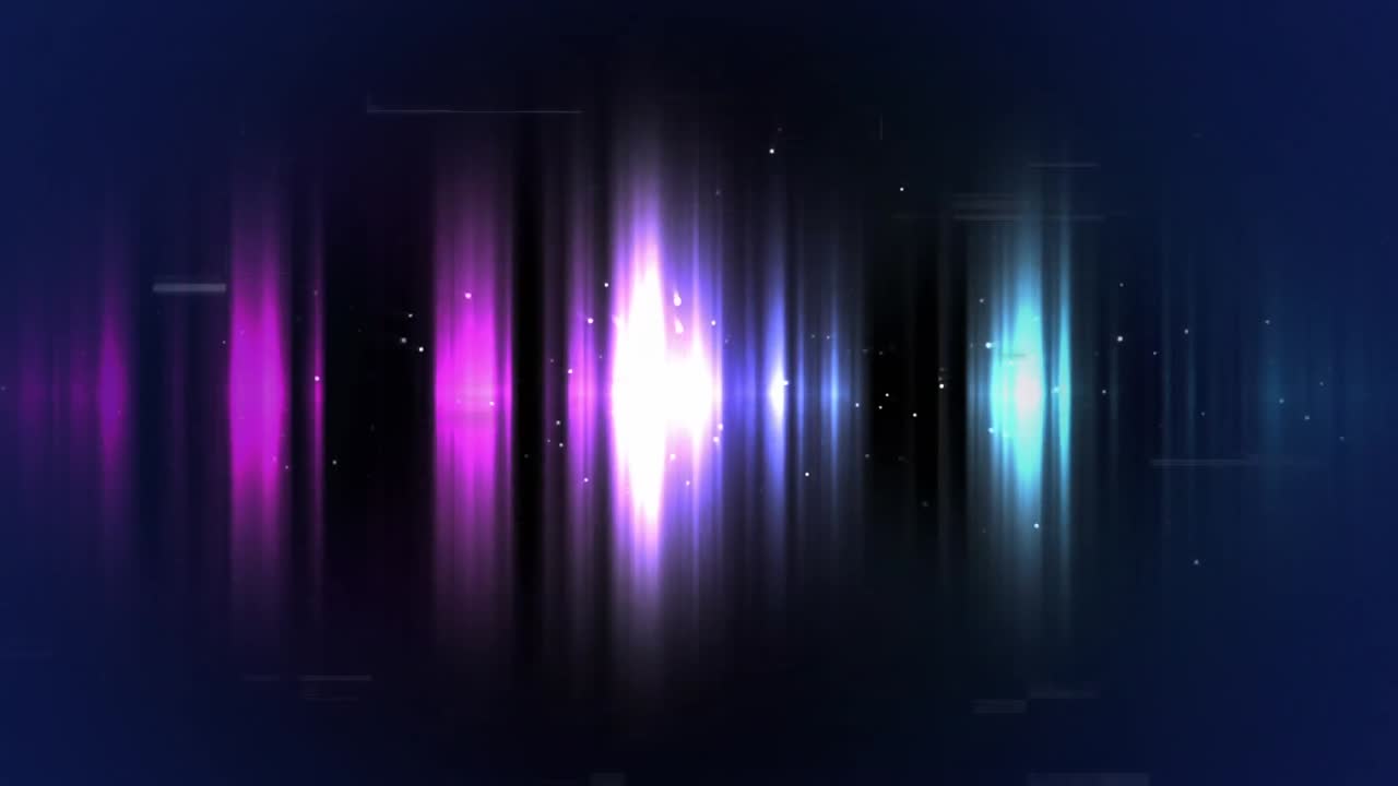 efectos de luz coloridos mezclados en un fondo oscuro