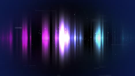 efectos de luz coloridos mezclados en un fondo oscuro