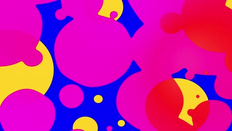animatie van bubbels die naar de oppervlakte stijgen. motion graphics.