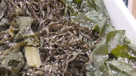 salted seaweed preparation
