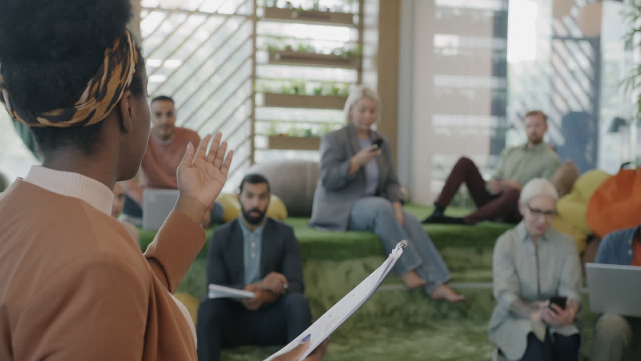 Diverse Business Group in Meeting