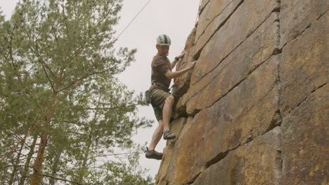 Climber-on-a-wall-rock