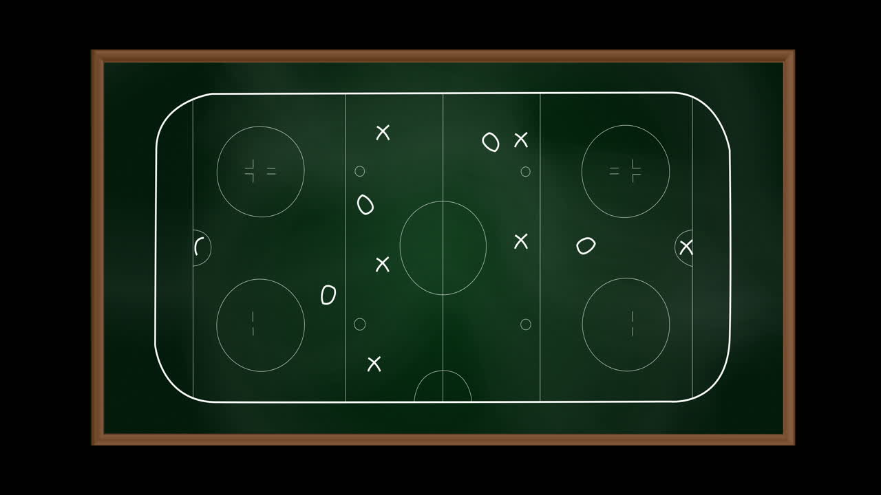 블랙보드 에 있는 게임 계획 의 애니메이션