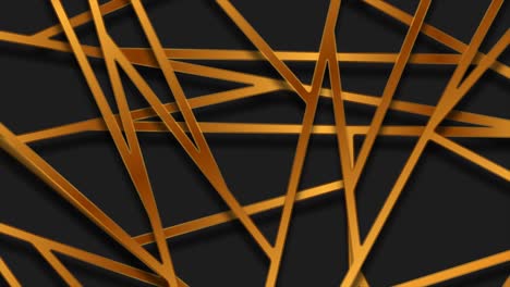 luxury golden grid pattern abstract tech motion background
