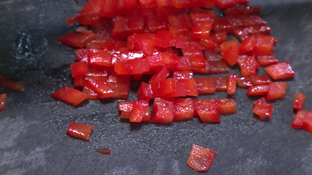 Chopped Red Peppers
