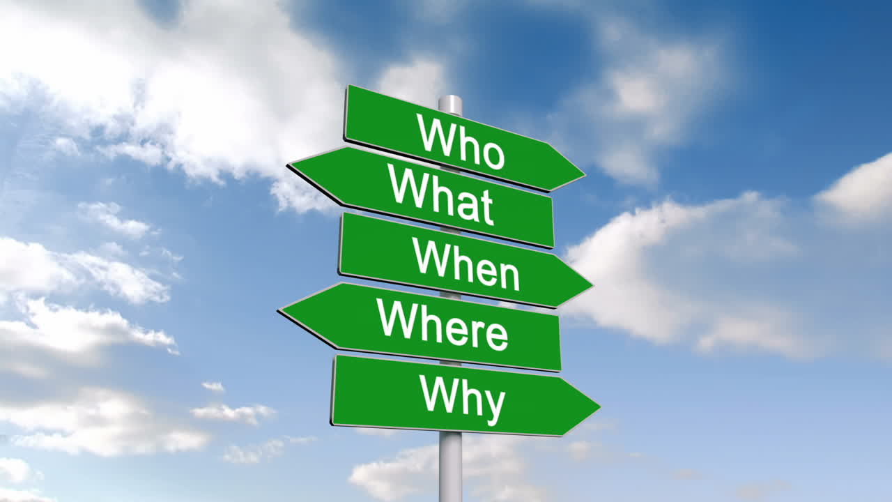 누가 어디 언제 왜 파란 하늘에 대한 표지판