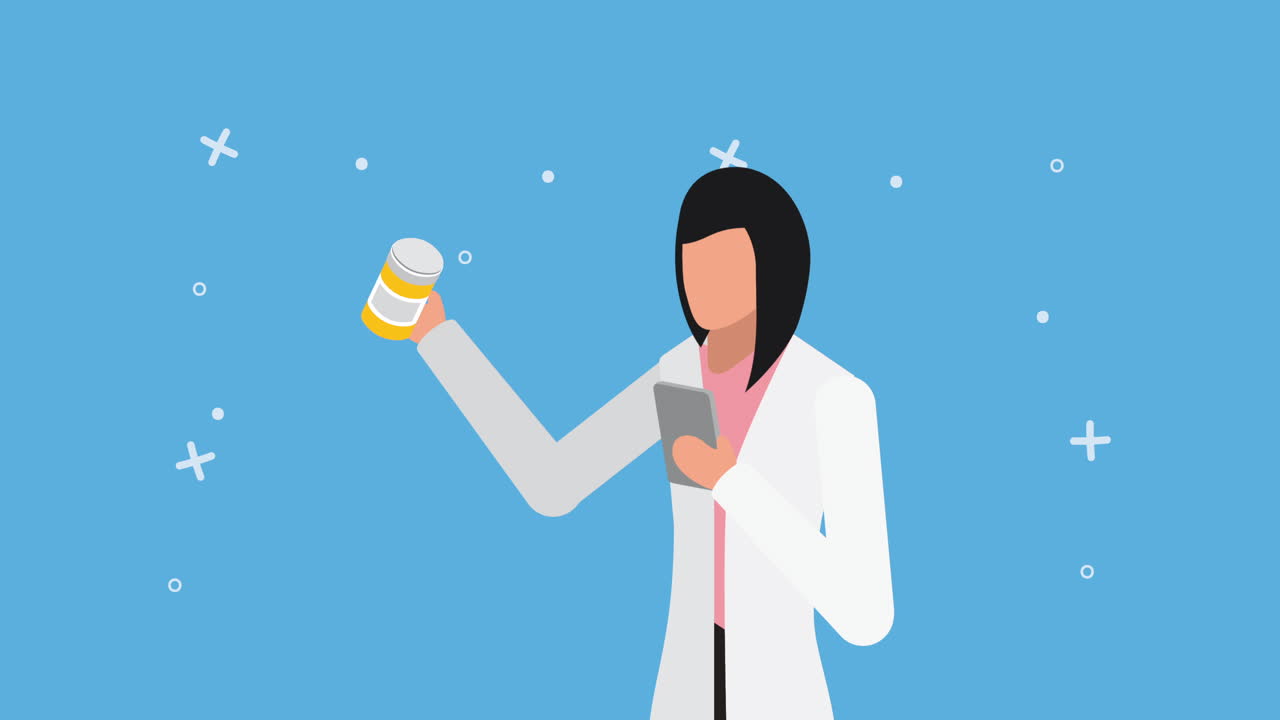 스마트폰을 통해 의사와 환자의 상담