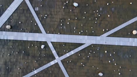Aerial shot of Vik Hote, Millahue, Chile