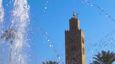 Minarett-Der-Koutoubia-Moschee