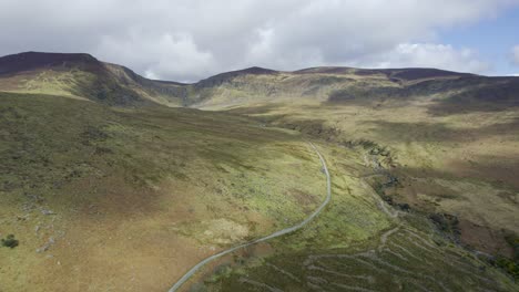 Straße-Zu-Den-Mahon-Falls-Comeragh-Mountains-Waterford-Irland