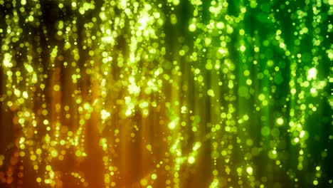 las partículas de moda brillantes