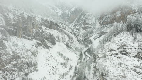 Ausleger-Eines-Wunderschönen-Tals-Im-Winter