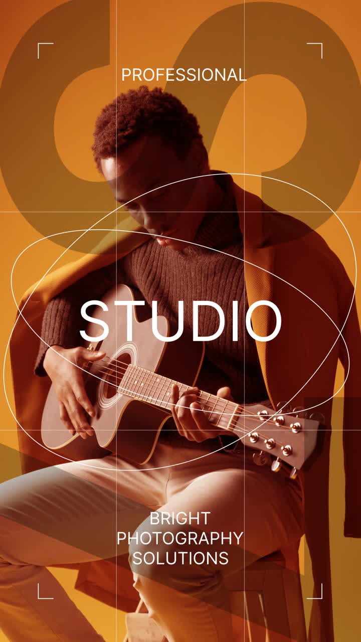 Professional Studio Musician Portrait