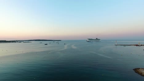 cannes, aerial view over the croisette