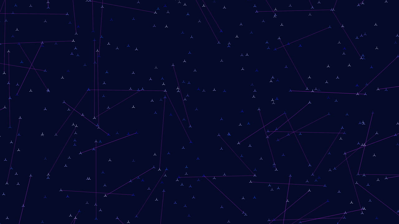 Ethereal Constellations On Midnight Blue Sky