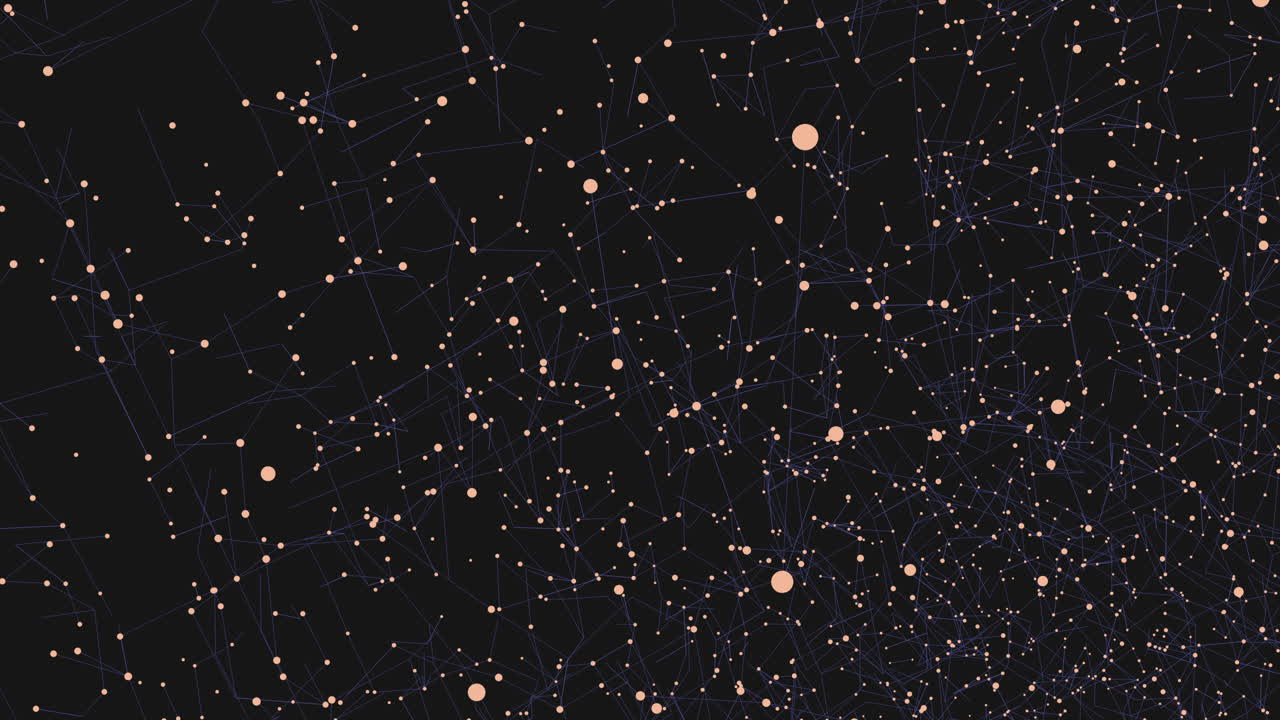 Galassia oscura e profonda con polvere arcobaleno al neon in un buco oscuro