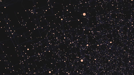 dark and deep galaxy with neon rainbow dust in dark hole