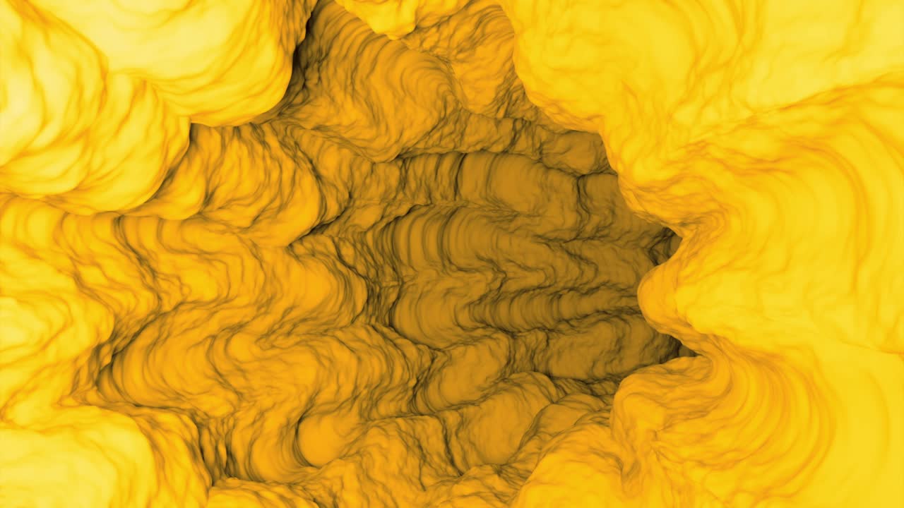 fondo de túnel amarillo abstracto