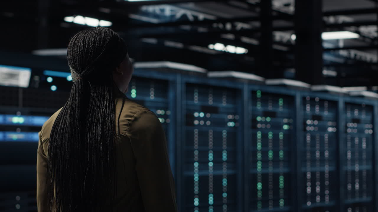 Data center system administrator oversees IT gear