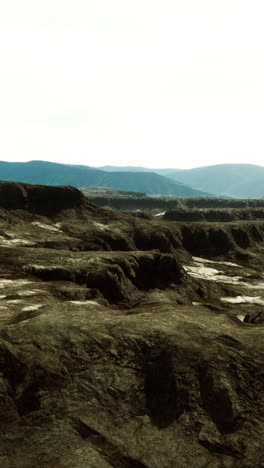 alien desert landscape