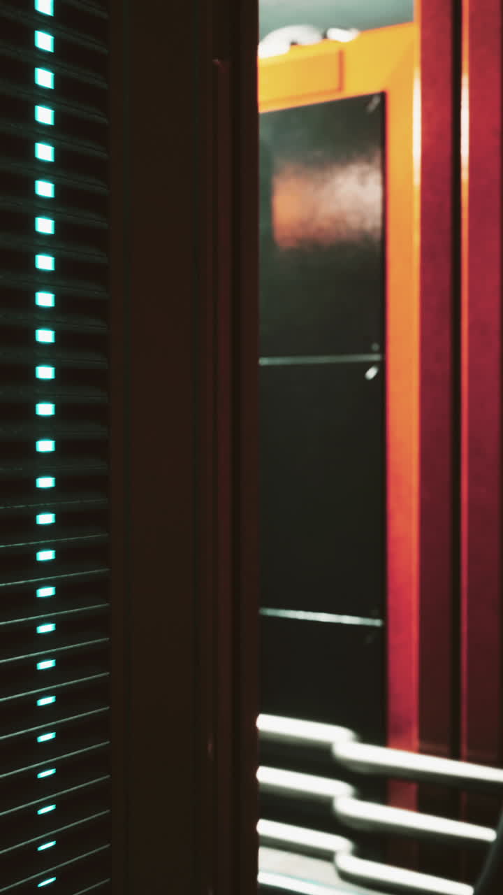 interior de la sala del servidor