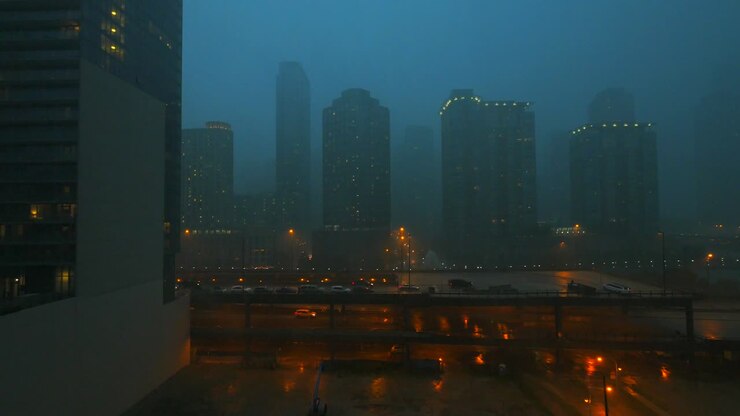 Lightning Strike in Chicago
