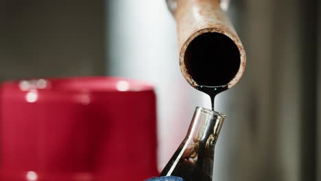 oil extraction and sampling