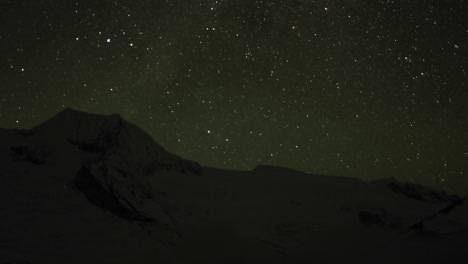 noche estrellada sobre el himalaya