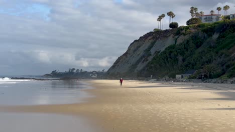 A-beautiful-sunrise-in-Dana-Point,-California