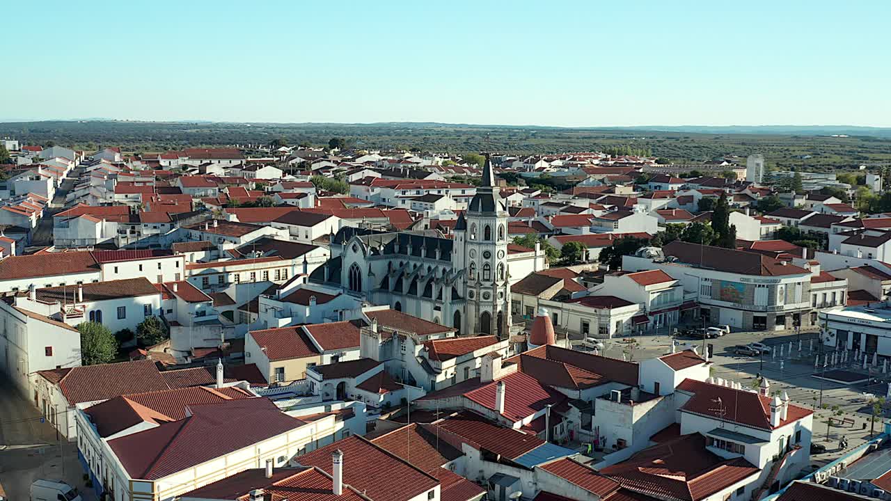 reguengos 포르투갈 그림 같은 마을의 기독교 가톨릭 교회