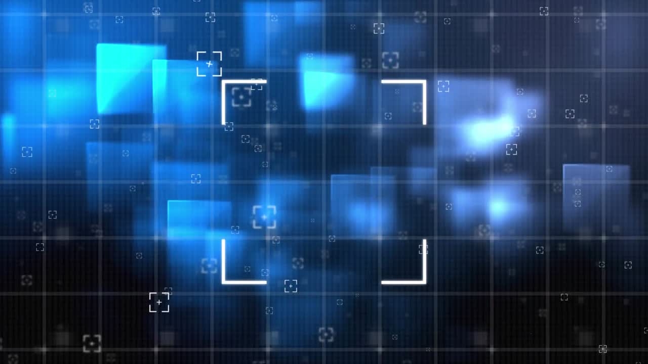 뷰 파인더와 사각형 패턴