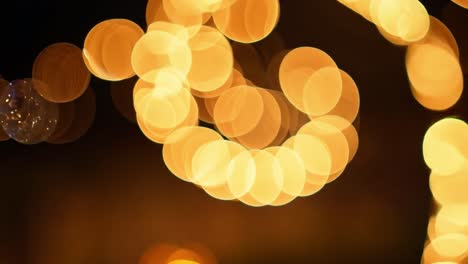 bokeh lights at night