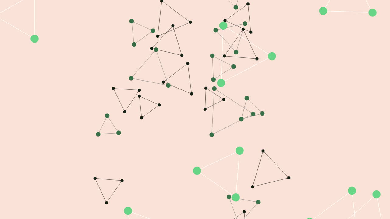 red compleja de nodos interconectados