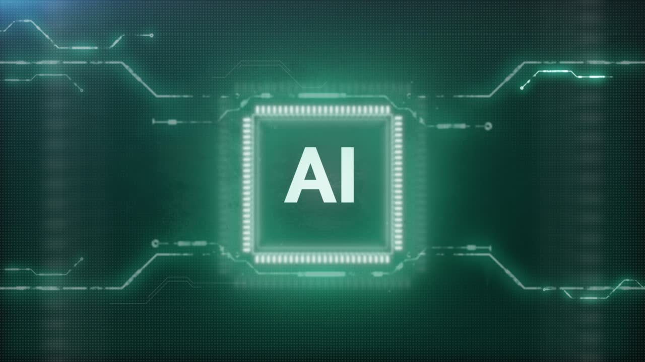 tecnología y concepto de red. inteligencia artificial, aprendizaje automático y conceptos de tecnologías informáticas modernas. señales eléctricas que fluyen en conductores eléctricos.