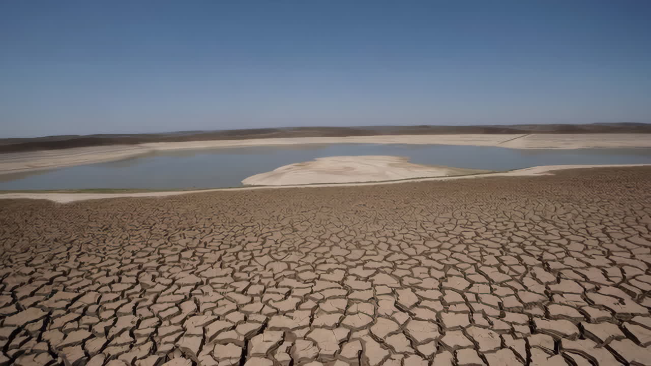 Dried-up Lake Bed