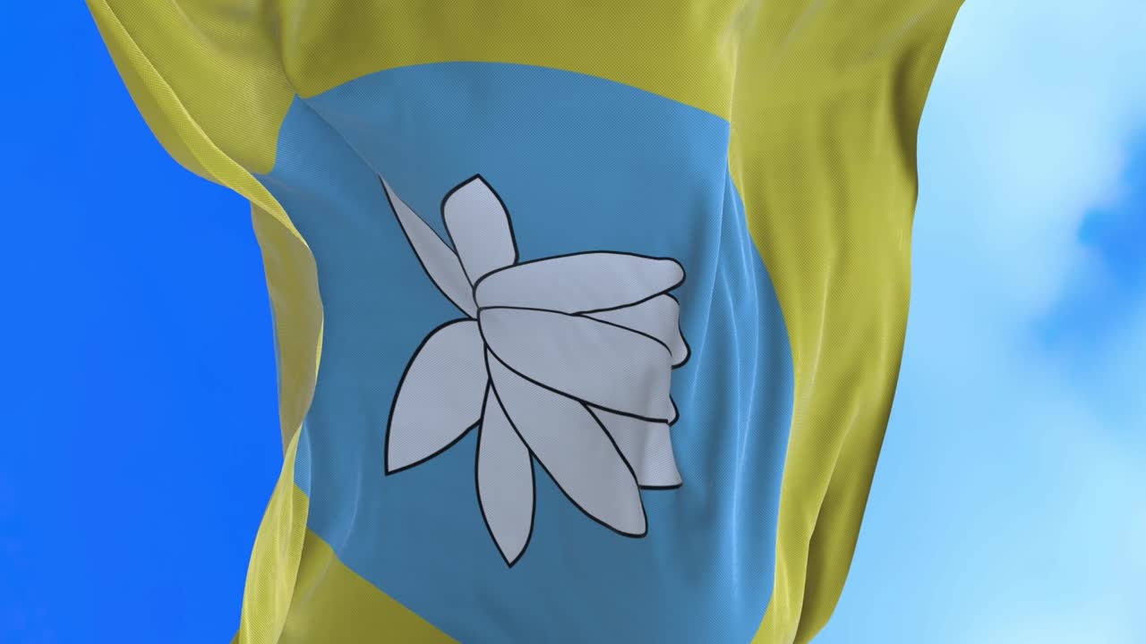 칼미키아 공화국의 발의 끊임없는 루프.