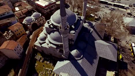 aerial view of istanbul bosphorus