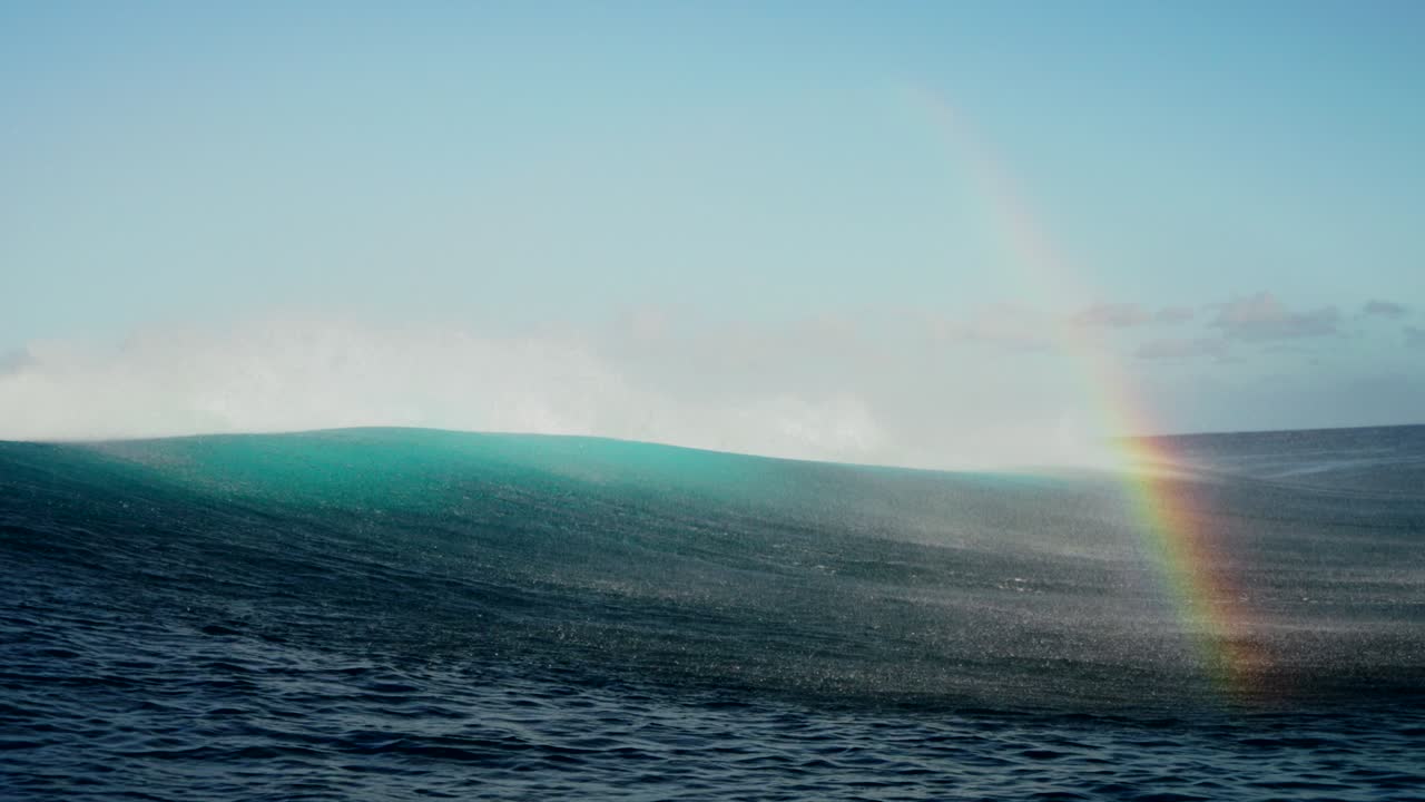 레인보우 테아푸오 (rainbow teahoopoo) - 파리 산호초, 2024년 올림픽, 파리 해상 바람, 파세 하바, 파레마호라, 태평양 바다