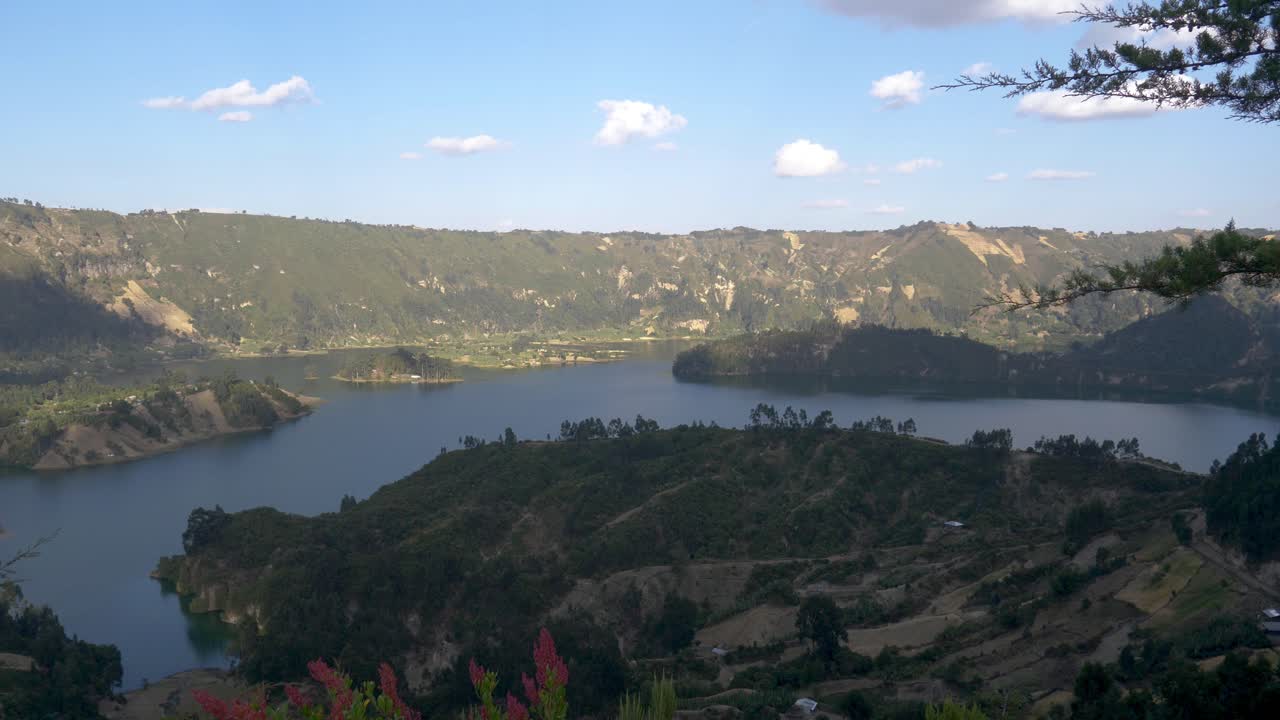 el área de wenchi está a 4 horas de addis abeba, con este magnífico lago