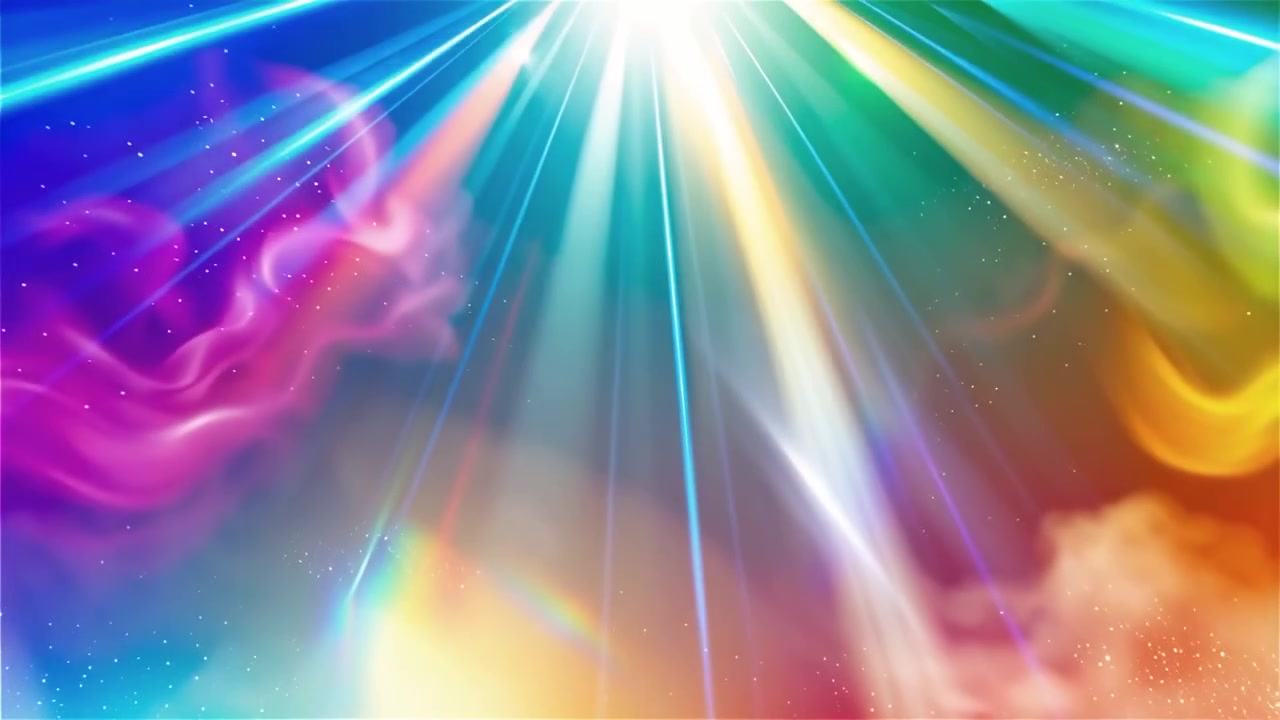 Christian Heavenly Light Worship Background