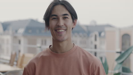 portrait of a man on a rooftop