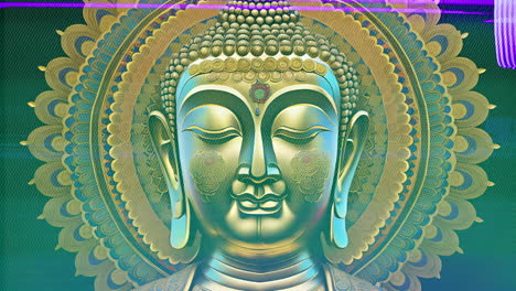 a.i generated buddha