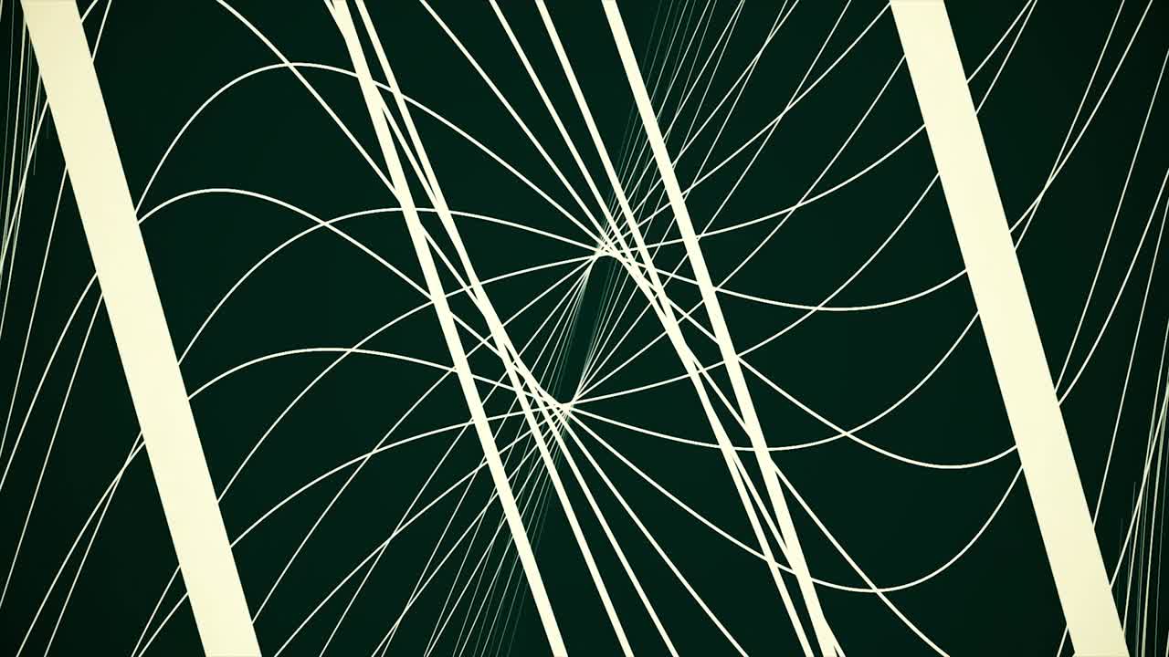 색의 나선형과 함께 추상적인 모션 그래픽, 매개 변수 모션, 추상적인 미래 공간 배경, 움직이는 줄무 파동 물체와 함께 환상적인 비디오 애니메이션