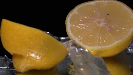 Lemon-cut-in-half-surrounded-by-ice